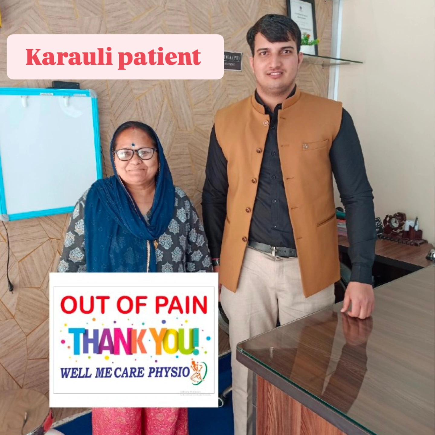 Patient testimonials 